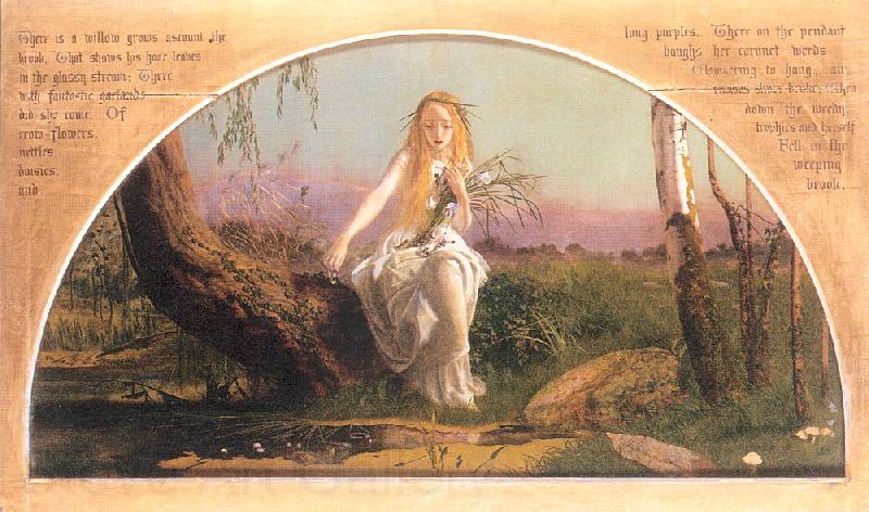 Arthur Devis Ophelia France oil painting art